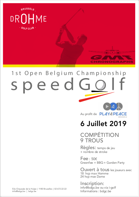 Belgian Speed Golf Championship